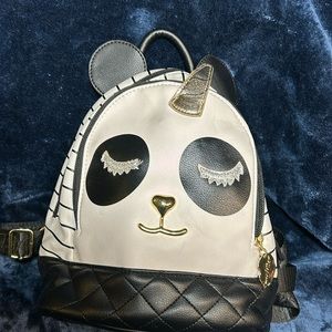 Betsey Johnson Luv Betsey unicorn mini backpack